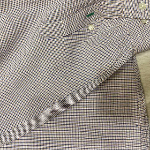 Vintage 90's Tommy Hilfiger Button Down Long Sleeve Mens 16 - Picture 9 of 10